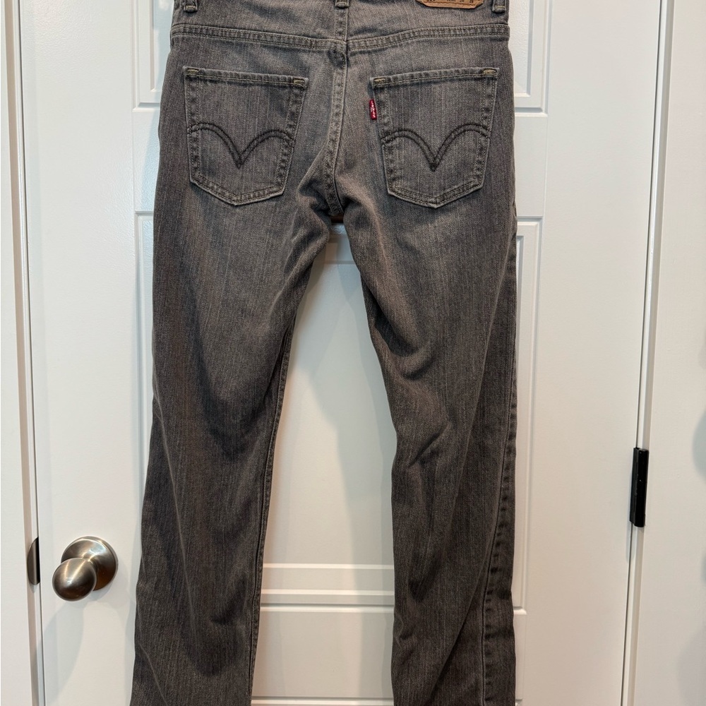 Levi's Gray Kids' Straight Jeans
